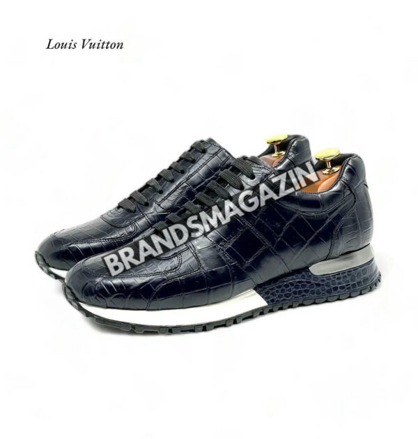 Кроссовки Louis Vuitton из кожи крокодила BM47629974477 3