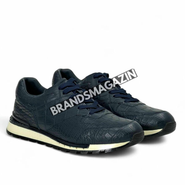 Кроссовки Berluti из кожи крокодила BM47587027377 3