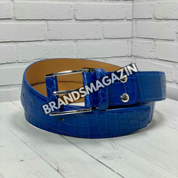 Ремень Zilli из кожи крокодила BM47559762477