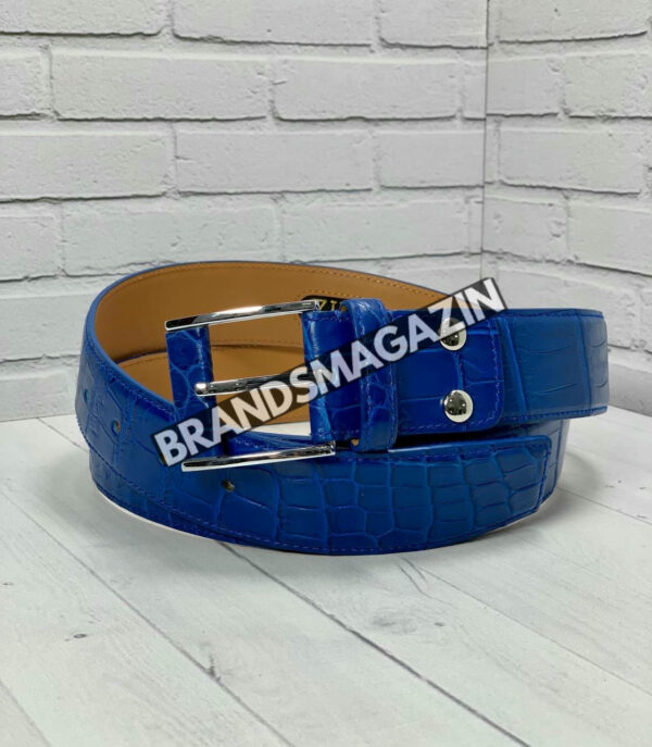 Ремень Zilli из кожи крокодила BM47559762477