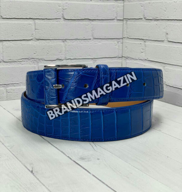 Ремень Zilli из кожи крокодила BM47559762477 2