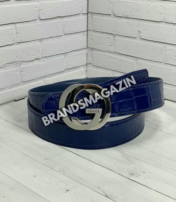 Ремень Gucci из кожи крокодила BM47449902177 2