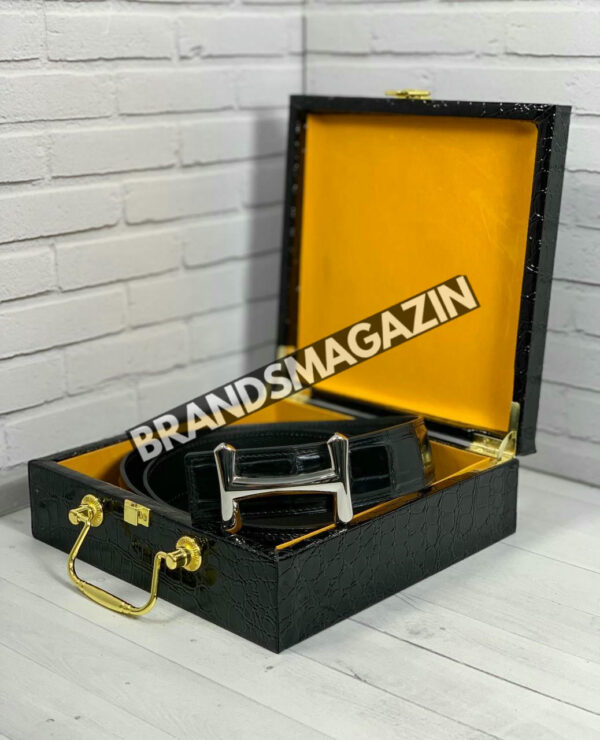 Ремень Hermes из кожи крокодила BM47449904777