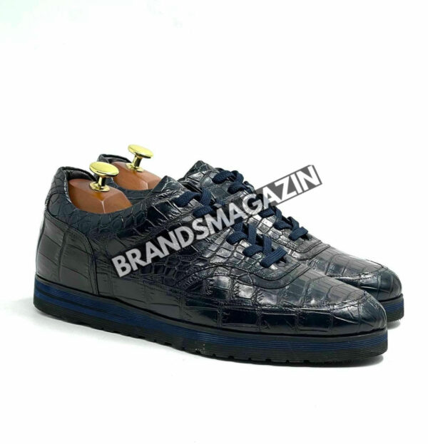 Сникеры Zilli из кожи крокодила BM7452177 2
