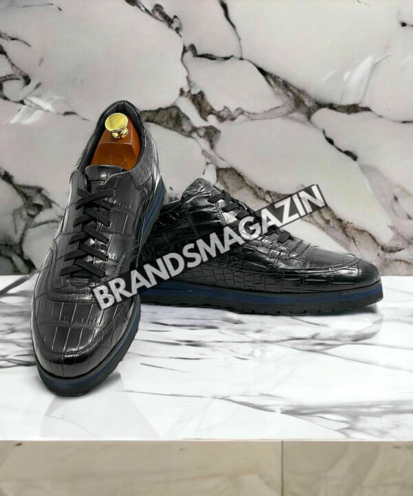 Сникеры Zilli из кожи крокодила BM7452677 Сникеры Zilli из кожи крокодила BM7452677