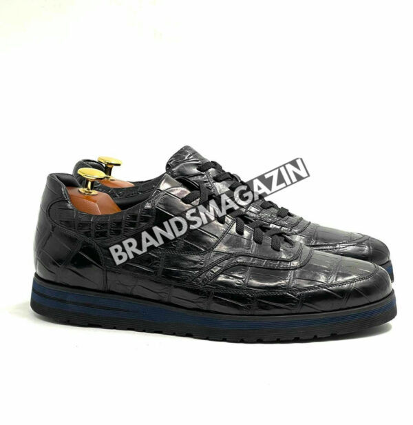 Сникеры Zilli из кожи крокодила BM7452677 4
