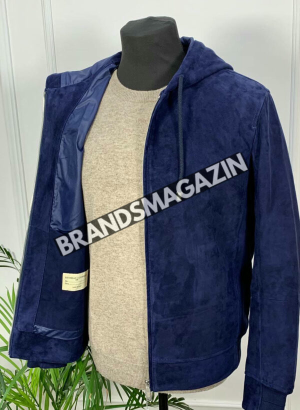 Замшевая куртка Brunello Cucinelli BM47217243577 4