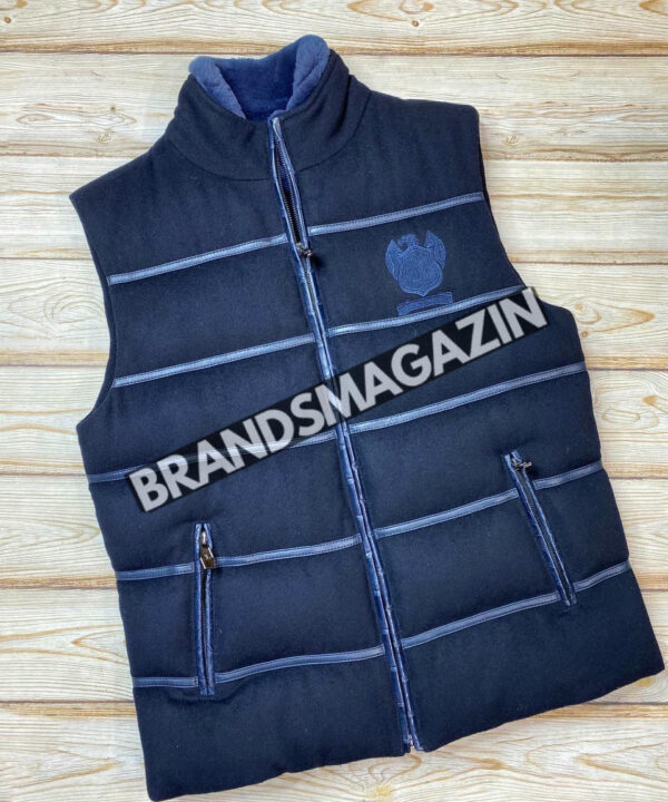 Безрукавка Angelo Galasso вставка из кожи крокодила BM46858676477