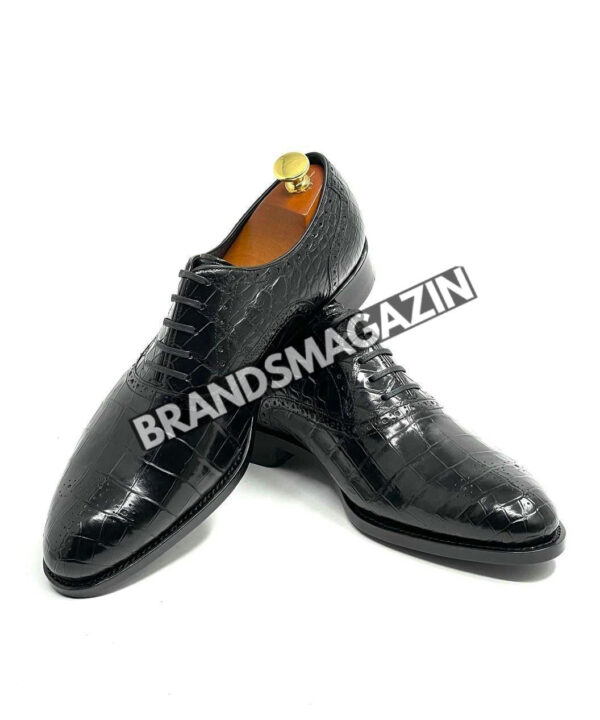 Туфли-дерби Louis Vuitton из кожи крокодила BM70381577 Туфли-дерби Louis Vuitton из кожи крокодила BM70381577