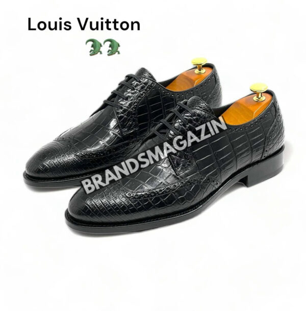 Туфли-дерби Louis Vuitton из кожи крокодила BM70381577 2