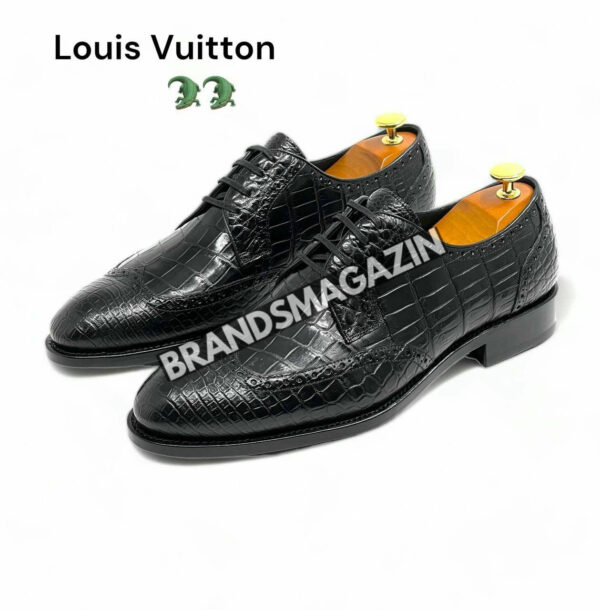Туфли-дерби Louis Vuitton из кожи крокодила BM7448677 2