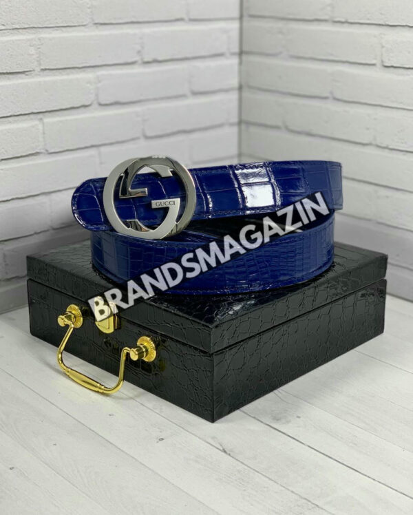 Ремень Gucci из кожи крокодила BM47449902177 3