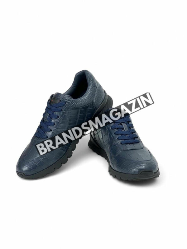 Кроссовки Kiton из кожи крокодила BM47501318777