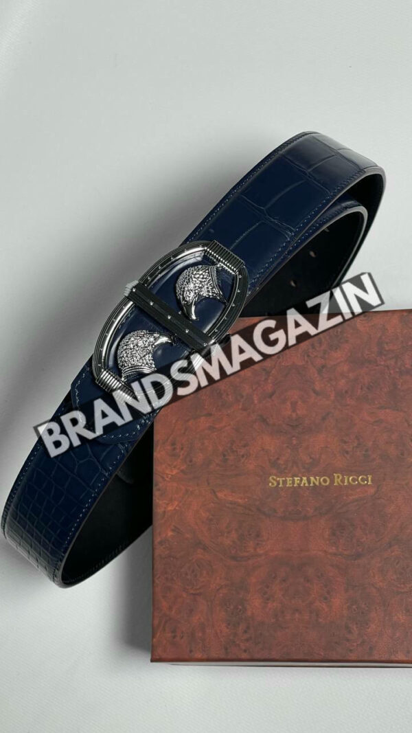 Ремень Stefano Ricci из кожи крокодила BM47449792577
