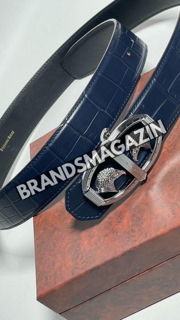 Ремень Stefano Ricci из кожи крокодила BM47449792577 2