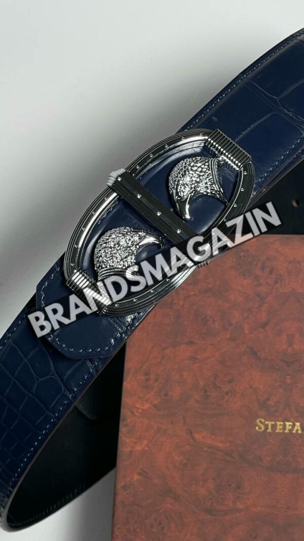 Ремень Stefano Ricci из кожи крокодила BM47449792577 3
