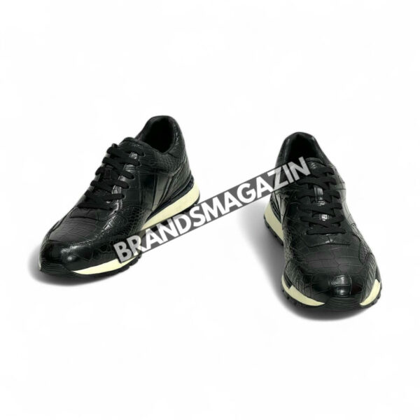 Кроссовки Berluti из кожи крокодила BM47587046677 4