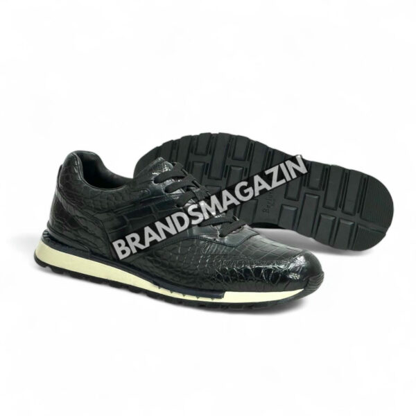 Кроссовки Berluti из кожи крокодила BM47587046677 2