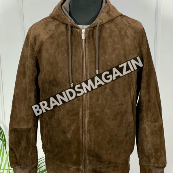 Замшевая куртка Brunello Cucinelli BM47217240277