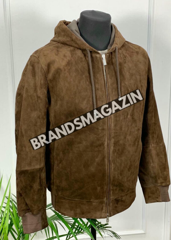 Замшевая куртка Brunello Cucinelli BM47217240277 2