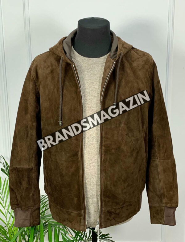 Замшевая куртка Brunello Cucinelli BM47217240277 3