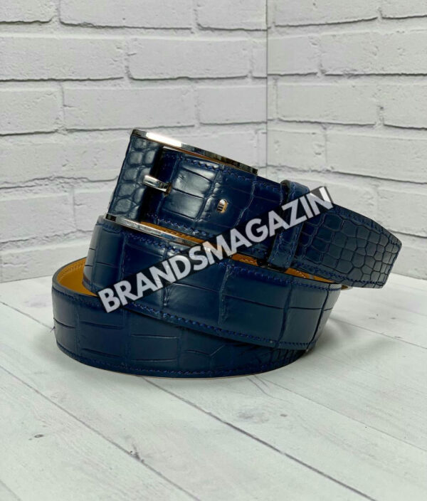 Ремень Zilli из кожи крокодила BM47559788477
