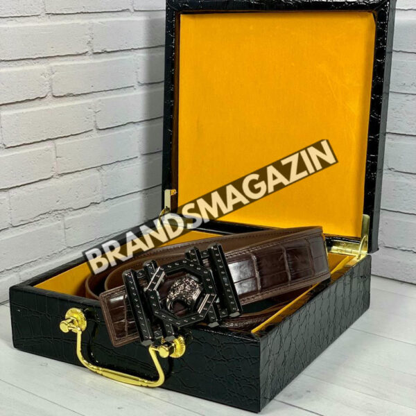 Ремень Stefano Ricci из кожи крокодила BM47449818077