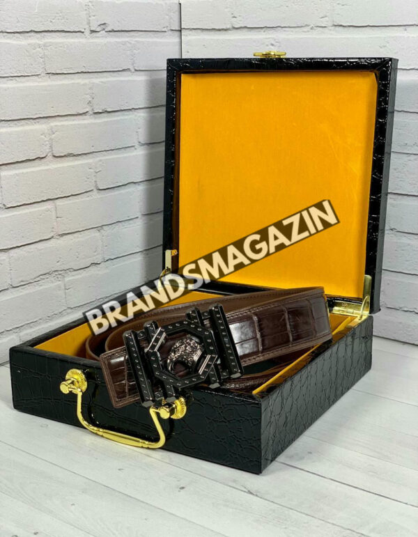 Ремень Stefano Ricci из кожи крокодила BM47449818077