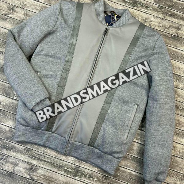 Куртка Zilli со вставками кожа крокодила BM46163636377