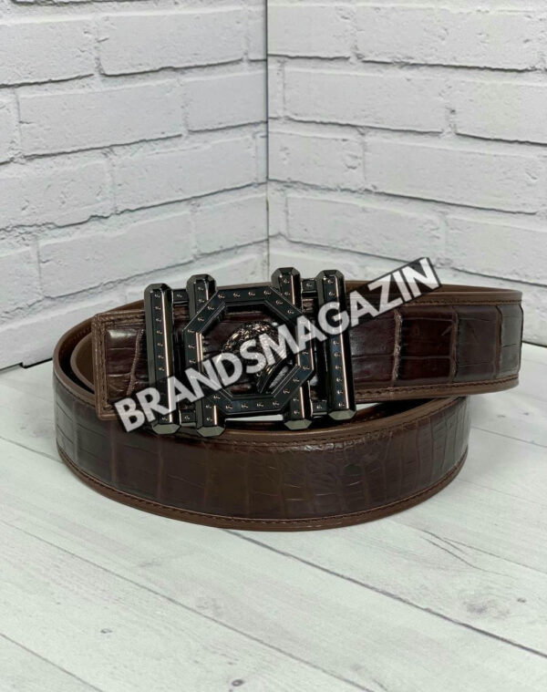 Ремень Stefano Ricci из кожи крокодила BM47449818077 2
