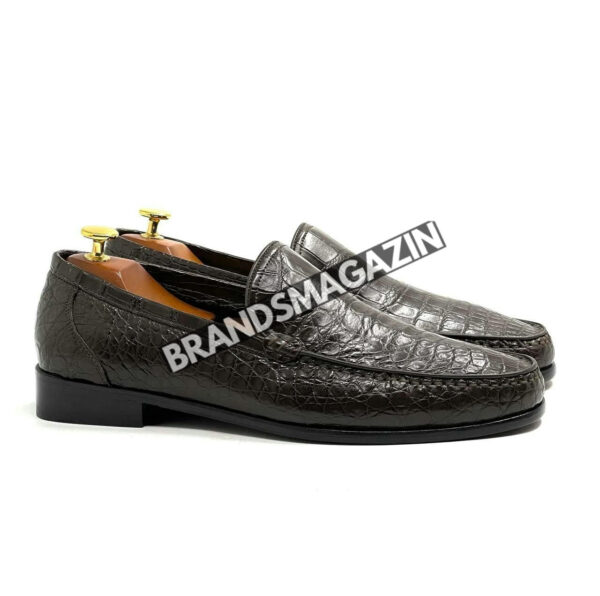 Лоферы Stefano Ricci из кожи крокодила BM69791377 3