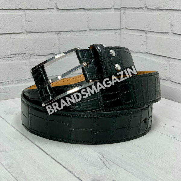 Ремень Zilli из кожи крокодила BM47559827677