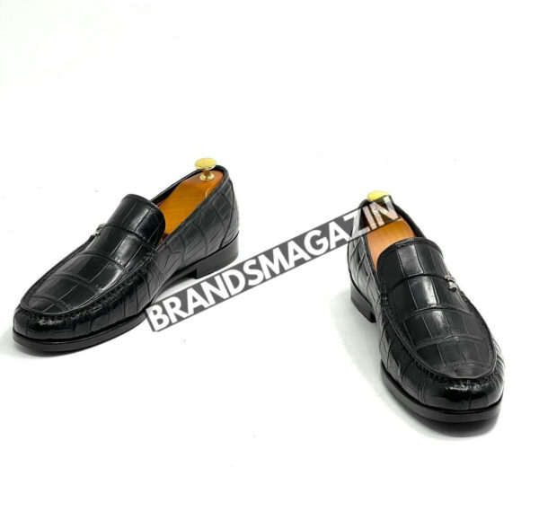 Лоферы Stefano Ricci из кожи крокодила BM69878177
