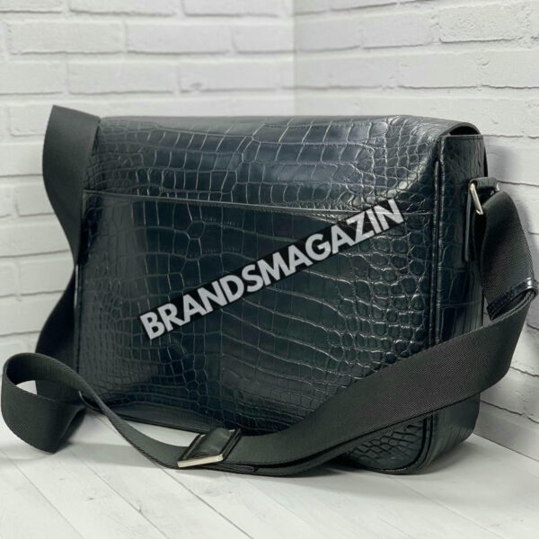 Сумка-мессенджер Zilli из кожи крокодила BM47506781477
