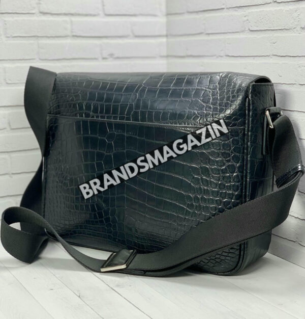Сумка-мессенджер Zilli из кожи крокодила BM47506781477