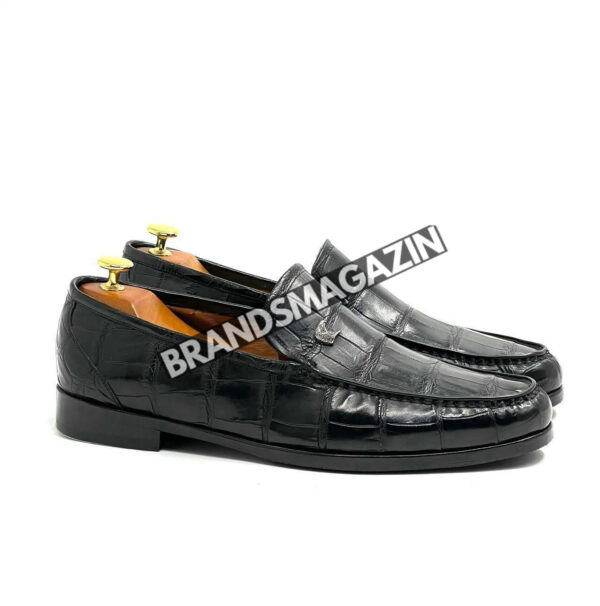 Лоферы Stefano Ricci из кожи крокодила BM69878177 3