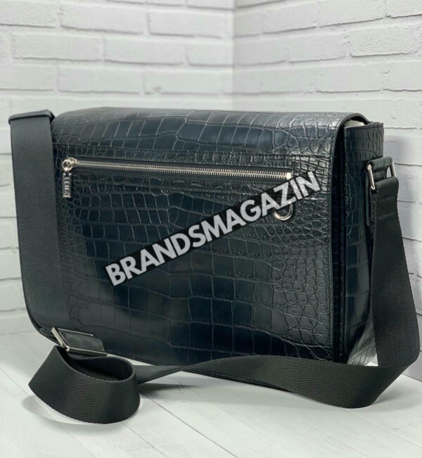 Сумка-мессенджер Zilli из кожи крокодила BM47506781477 2