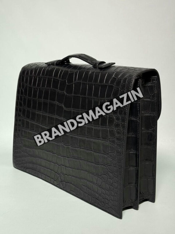 Портфель Hermes из кожи крокодила BM46390848177 2