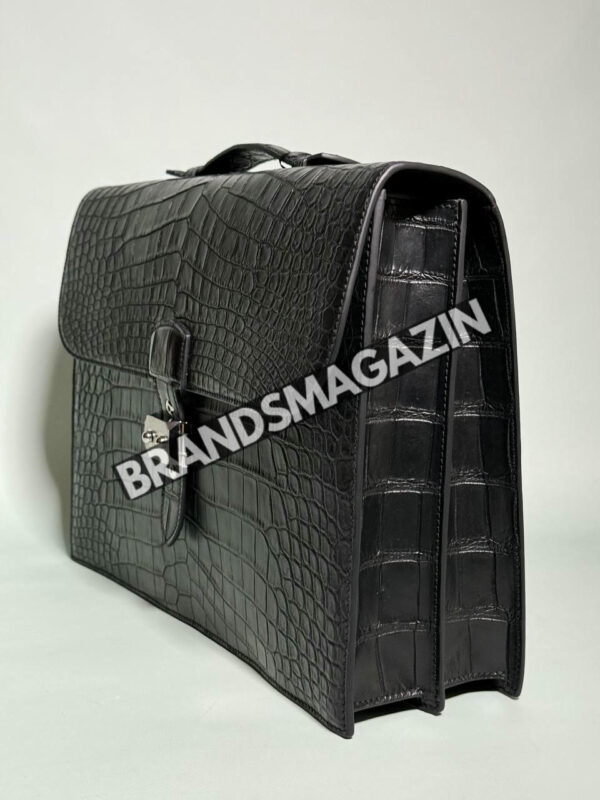 Портфель Hermes из кожи крокодила BM46390848177 4