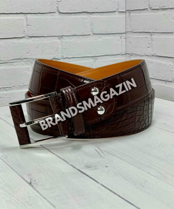 Ремень Zilli из кожи крокодила BM47559849277 Ремень Zilli из кожи крокодила BM47559849277