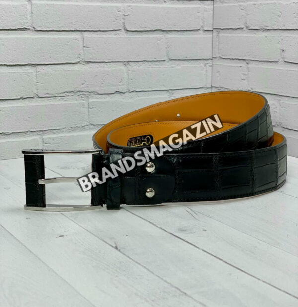 Ремень Zilli из кожи крокодила BM47559849877 2
