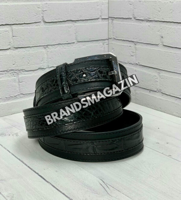 Ремень Zilli из кожи крокодила BM47559850177 2