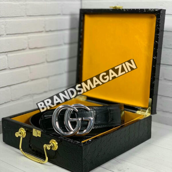 Ремень Gucci из кожи крокодила BM47450073177