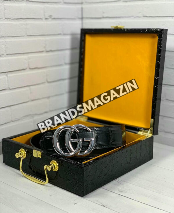Ремень Gucci из кожи крокодила BM47450073177