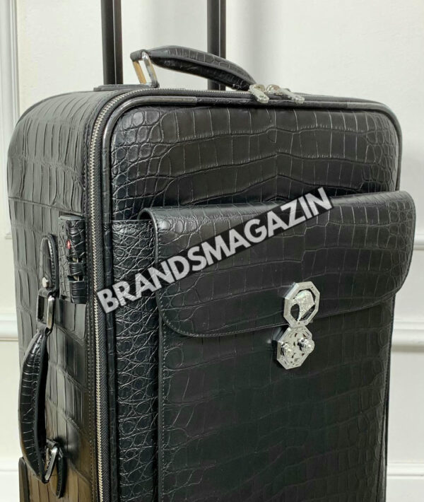Чемодан Stefano Ricci из кожи крокодила BM47559850477 4