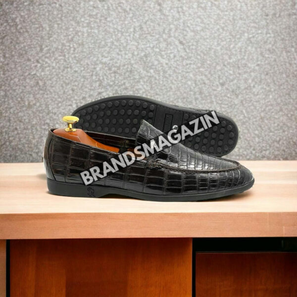 Лоферы Stefano Ricci из кожи крокодила BM69679277