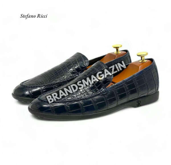 Лоферы Stefano Ricci из кожи крокодила BM71448977 4
