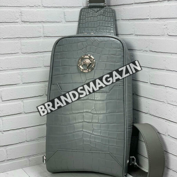 Сумка-слинг Stefano Ricci из кожи крокодила BM47535449977
