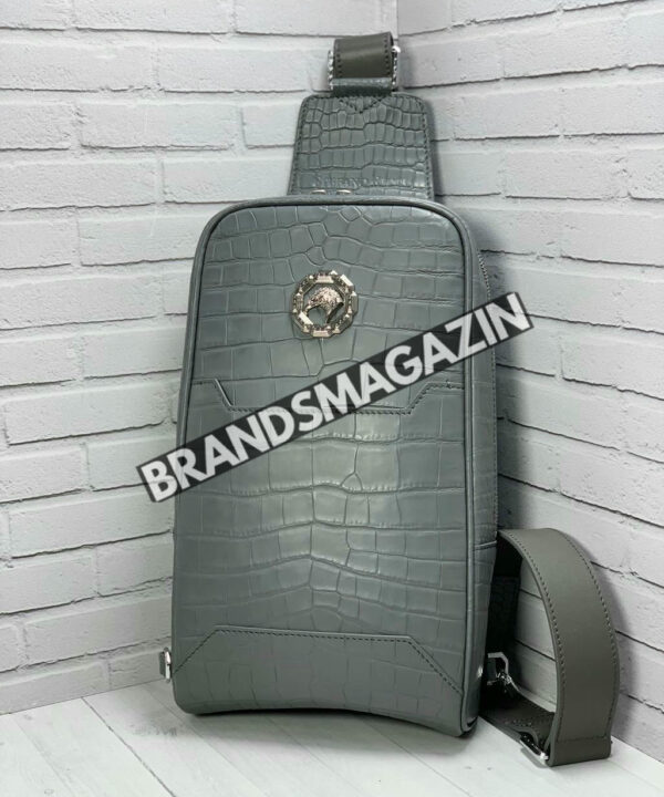 Сумка-слинг Stefano Ricci из кожи крокодила BM47535449977 Сумка-слинг Stefano Ricci из кожи крокодила BM47535449977