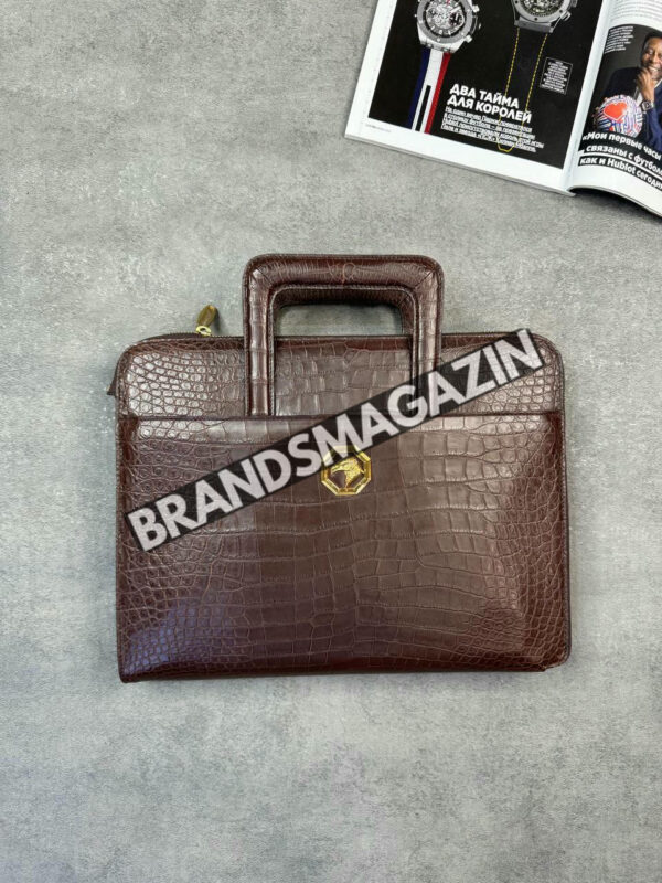 Папка для документов Stefano Ricci из кожи крокодила BM47379539277 4